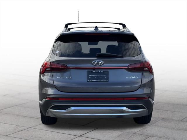 used 2021 Hyundai Santa Fe car, priced at $27,650