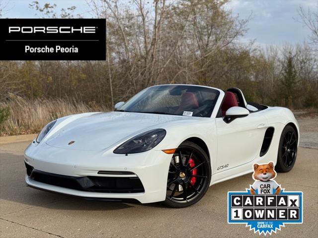 used 2023 Porsche 718 Boxster car, priced at $109,900