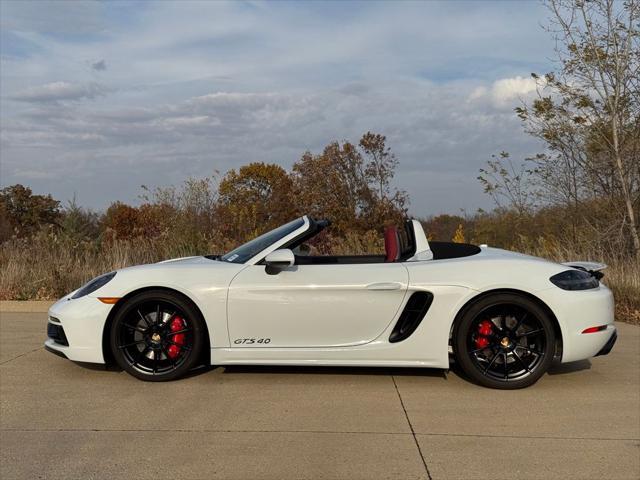 used 2023 Porsche 718 Boxster car, priced at $109,900