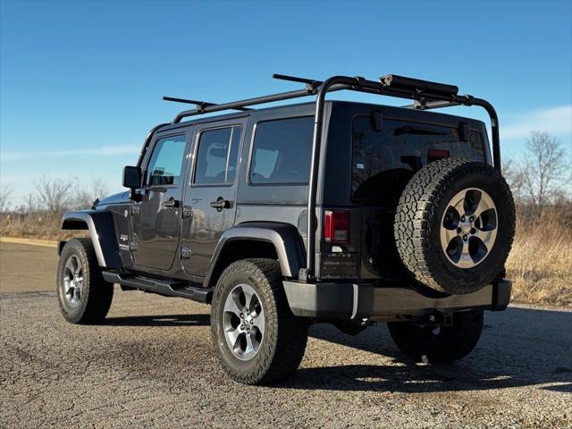 used 2017 Jeep Wrangler Unlimited car, priced at $21,567