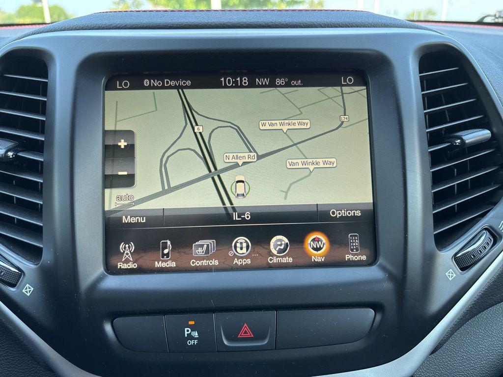 used 2017 Jeep Cherokee car, priced at $14,261