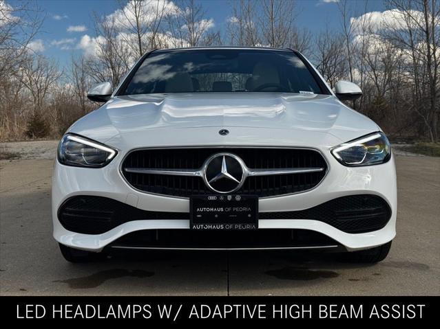 used 2025 Mercedes-Benz C-Class car, priced at $49,972