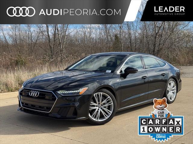 used 2020 Audi A7 car, priced at $46,500