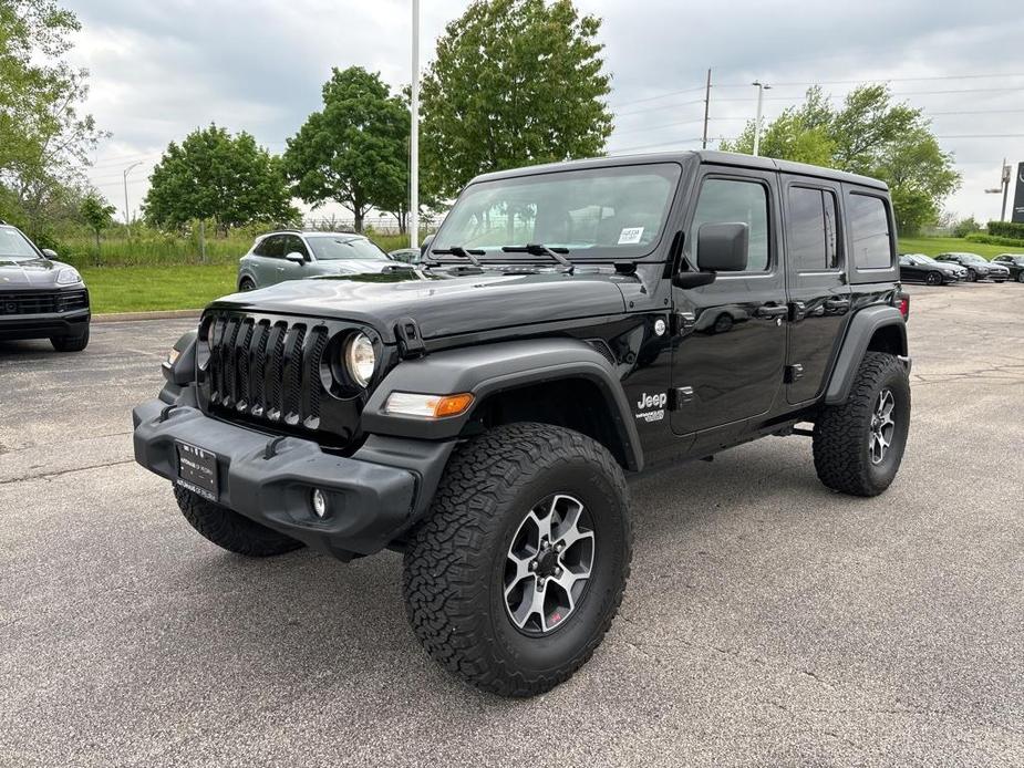 used 2020 Jeep Wrangler Unlimited car, priced at $29,636