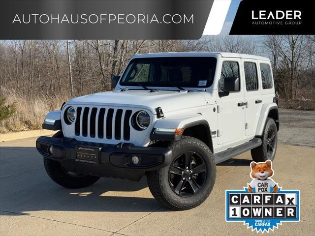 used 2021 Jeep Wrangler Unlimited car, priced at $32,500