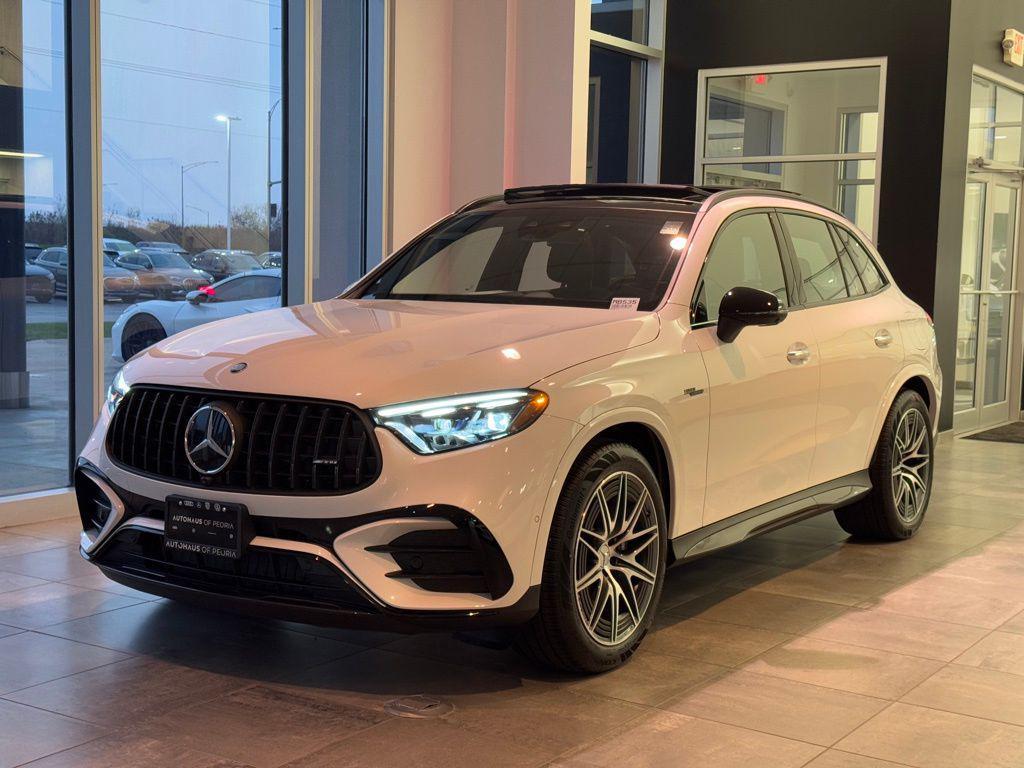 new 2025 Mercedes-Benz AMG GLC 63 car, priced at $98,293