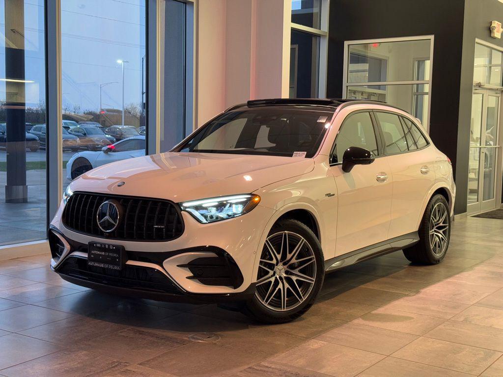 new 2025 Mercedes-Benz AMG GLC 63 car, priced at $98,293