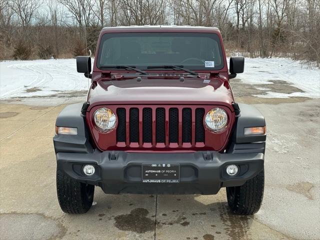 used 2021 Jeep Wrangler car, priced at $27,464