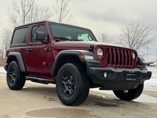 used 2021 Jeep Wrangler car, priced at $27,464