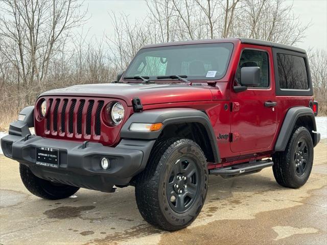 used 2021 Jeep Wrangler car, priced at $27,464