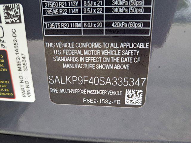 new 2025 Land Rover Range Rover car, priced at $127,400