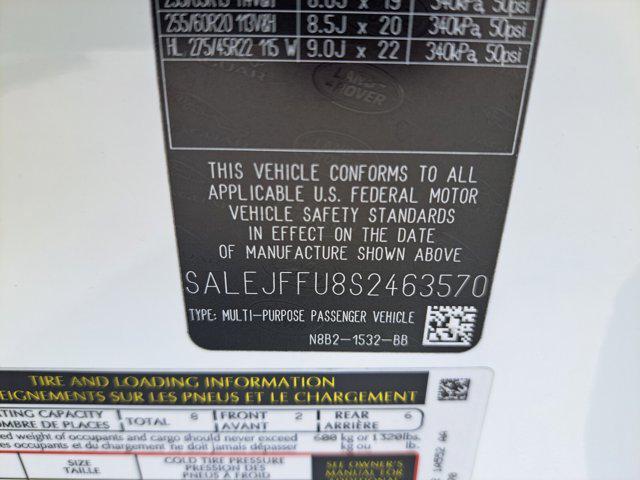 new 2025 Land Rover Defender car, priced at $72,150