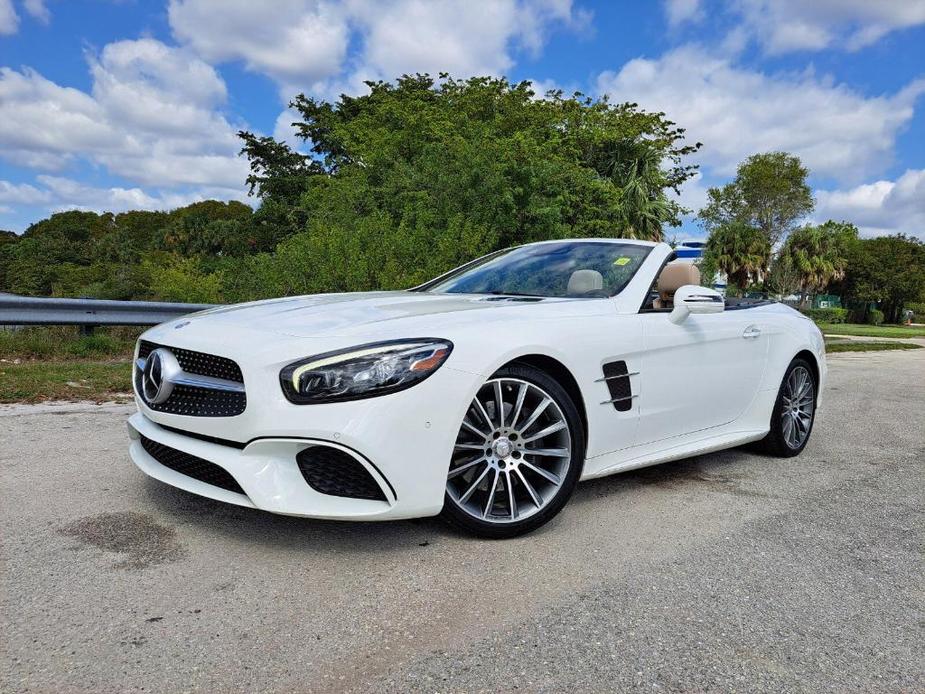 used 2017 Mercedes-Benz SL 450 car, priced at $40,779
