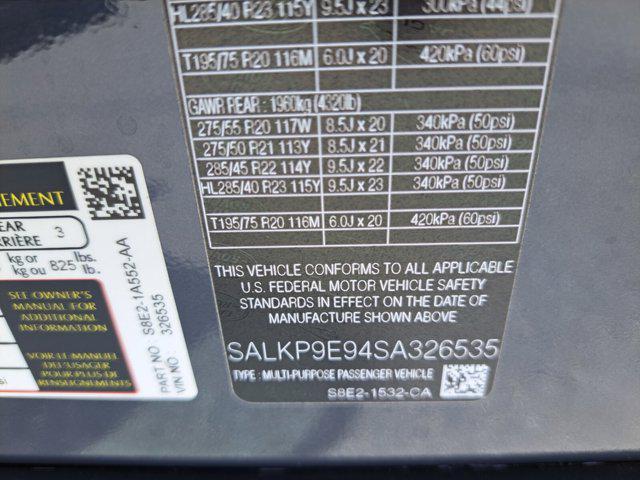 new 2025 Land Rover Range Rover car, priced at $152,095