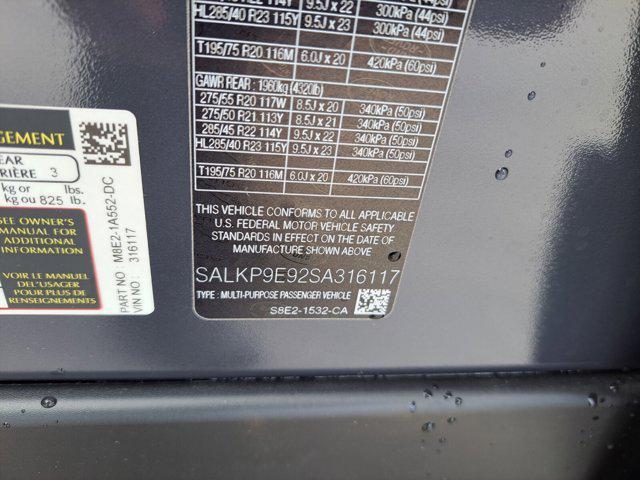 new 2025 Land Rover Range Rover car, priced at $145,375