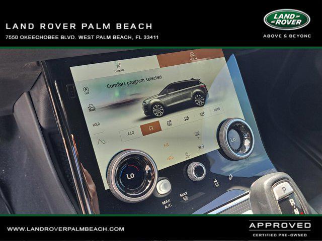 used 2021 Land Rover Range Rover Evoque car, priced at $31,779