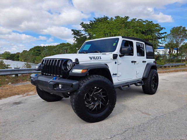 used 2023 Jeep Wrangler 4xe car, priced at $38,779