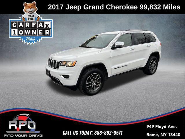 used 2017 Jeep Grand Cherokee car, priced at $17,857