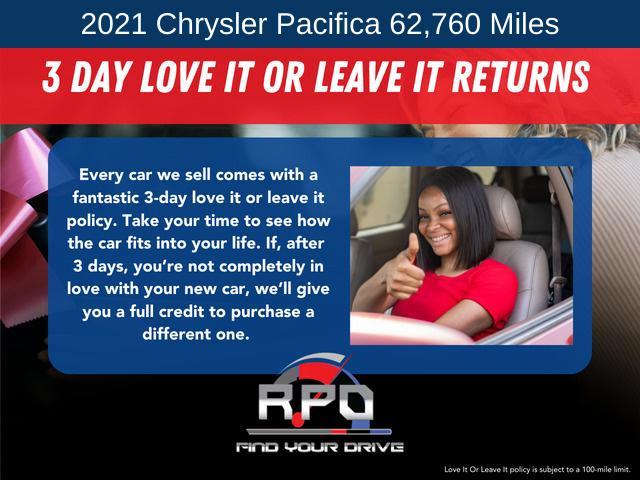 used 2021 Chrysler Pacifica car, priced at $24,645