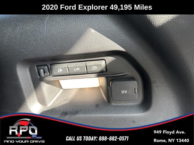 used 2020 Ford Explorer car, priced at $28,115