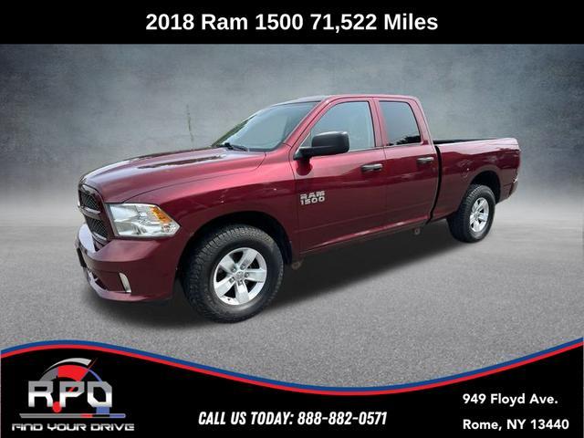 used 2018 Ram 1500 car, priced at $21,000