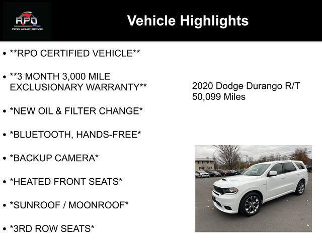 used 2020 Dodge Durango car, priced at $31,989