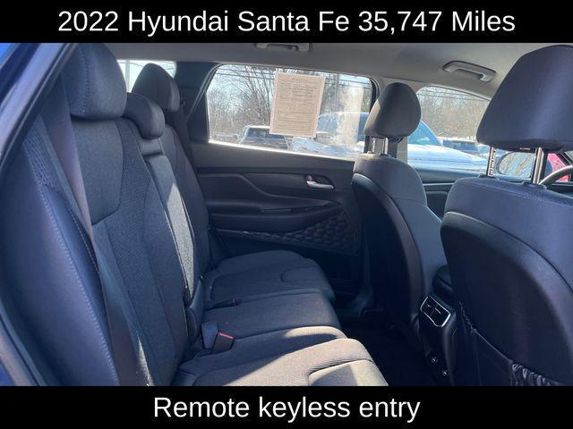 used 2022 Hyundai Santa Fe car, priced at $24,940