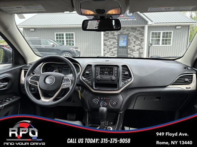 used 2017 Jeep Cherokee car, priced at $12,388