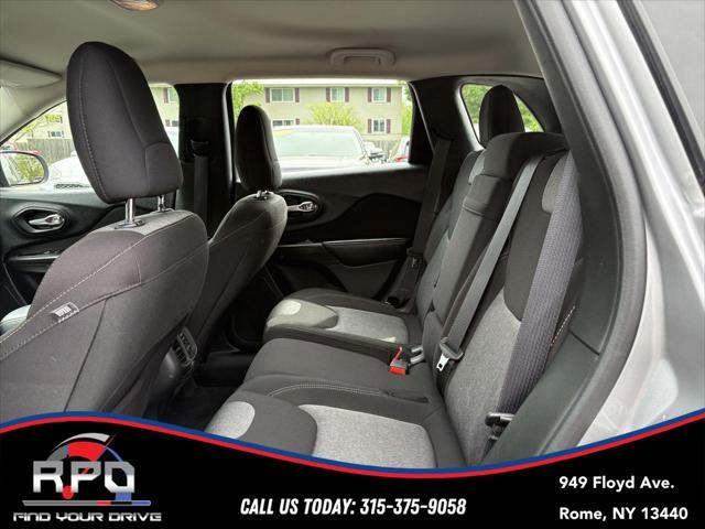 used 2017 Jeep Cherokee car, priced at $12,388