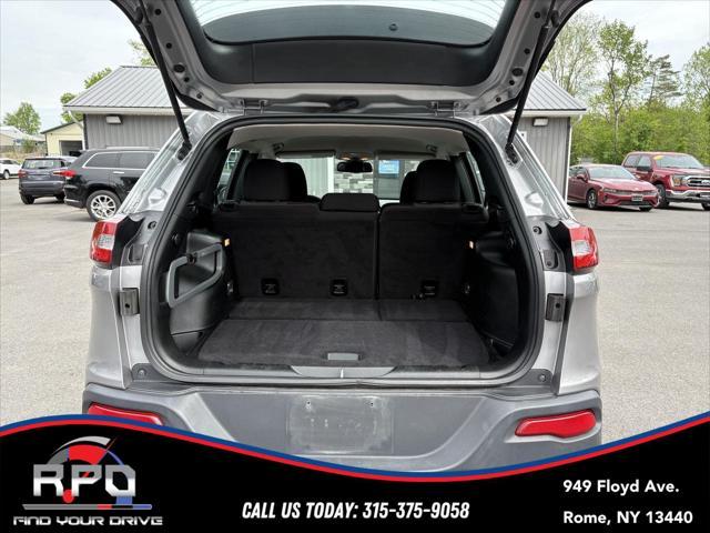used 2017 Jeep Cherokee car, priced at $12,388