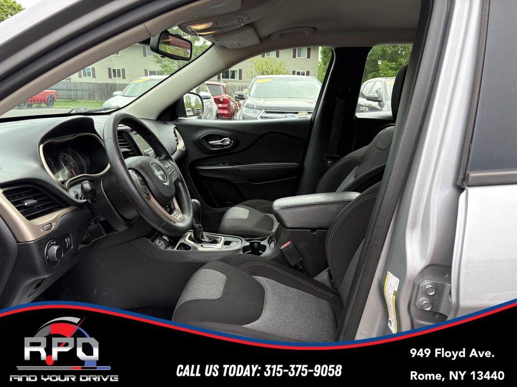 used 2017 Jeep Cherokee car, priced at $11,298