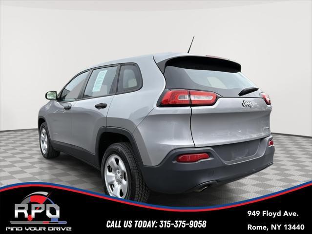 used 2017 Jeep Cherokee car, priced at $12,388
