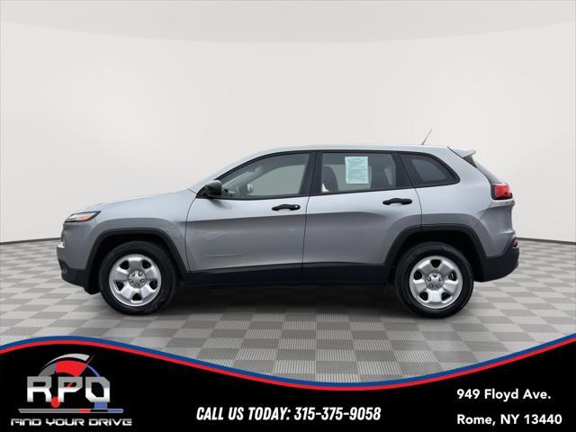 used 2017 Jeep Cherokee car, priced at $12,388