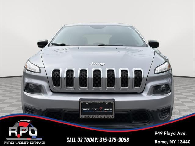 used 2017 Jeep Cherokee car, priced at $12,388