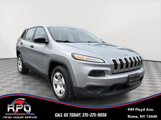 used 2017 Jeep Cherokee car, priced at $12,388