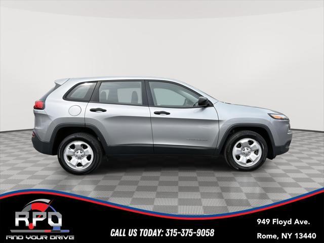 used 2017 Jeep Cherokee car, priced at $12,388