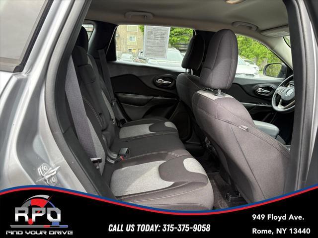 used 2017 Jeep Cherokee car, priced at $12,388