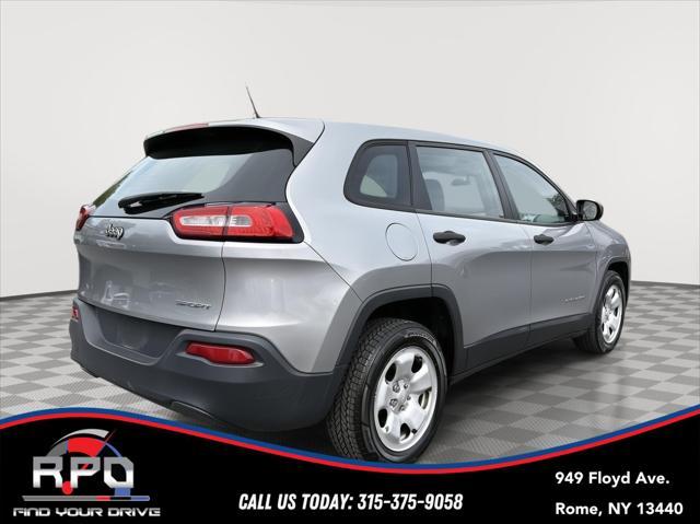 used 2017 Jeep Cherokee car, priced at $12,388