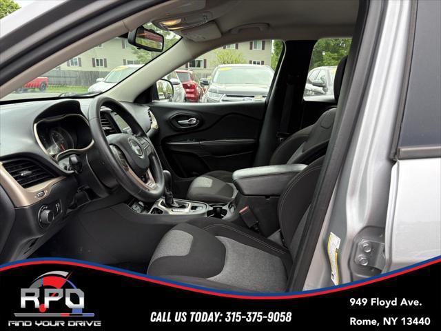 used 2017 Jeep Cherokee car, priced at $12,388