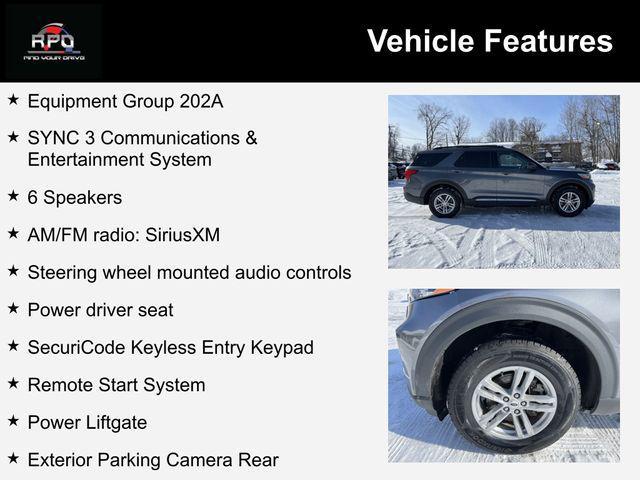 used 2022 Ford Explorer car, priced at $25,332