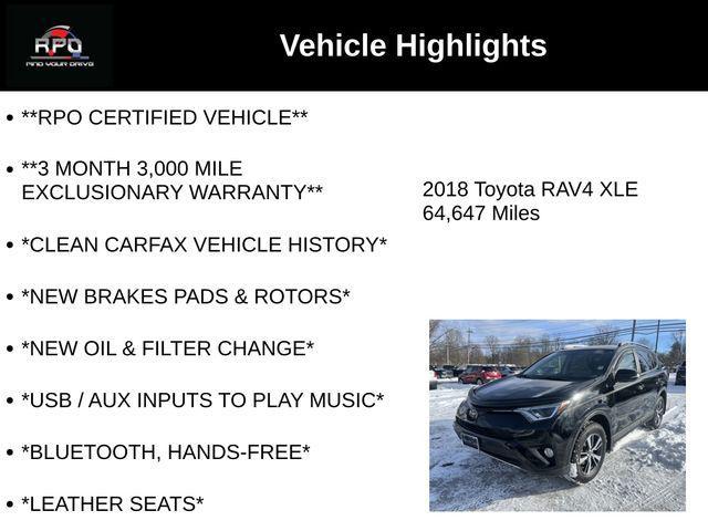 used 2018 Toyota RAV4 car, priced at $20,336