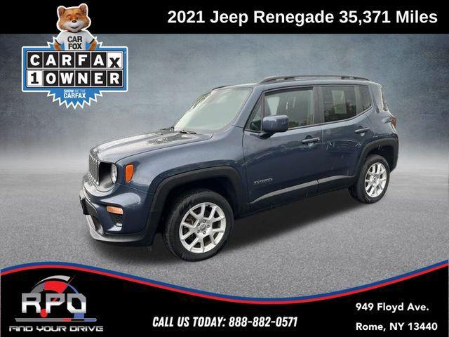 used 2021 Jeep Renegade car, priced at $19,296