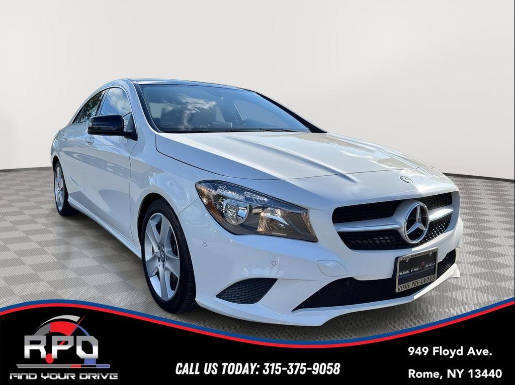 used 2016 Mercedes-Benz CLA-Class car, priced at $13,870