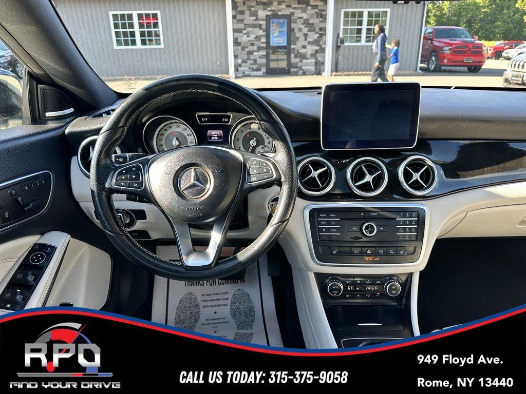 used 2016 Mercedes-Benz CLA-Class car, priced at $13,870