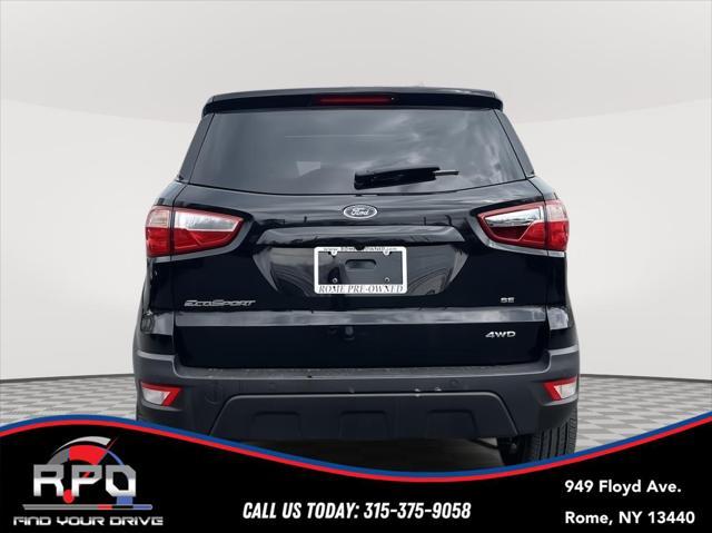 used 2018 Ford EcoSport car, priced at $13,395