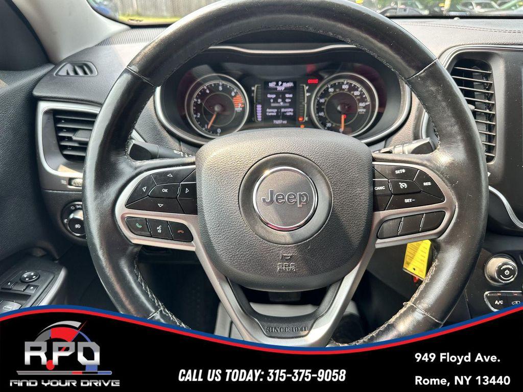 used 2019 Jeep Cherokee car, priced at $15,198