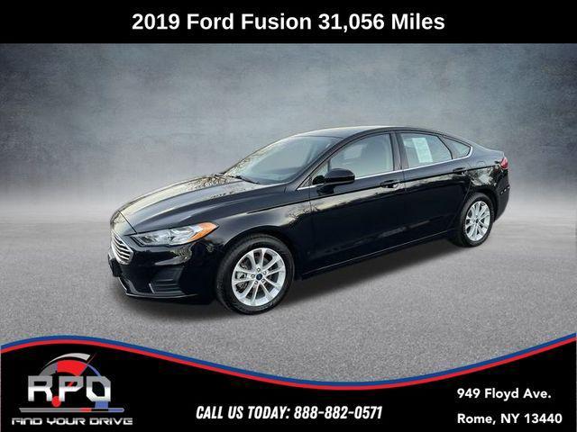 used 2019 Ford Fusion car, priced at $17,989