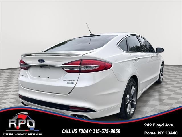 used 2017 Ford Fusion car, priced at $13,899