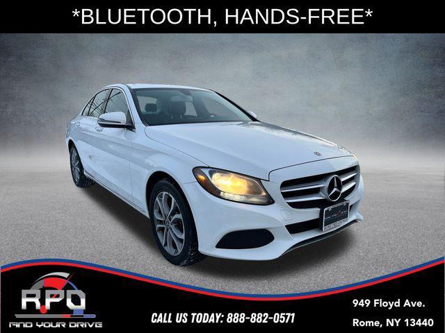 used 2018 Mercedes-Benz C-Class car, priced at $19,025