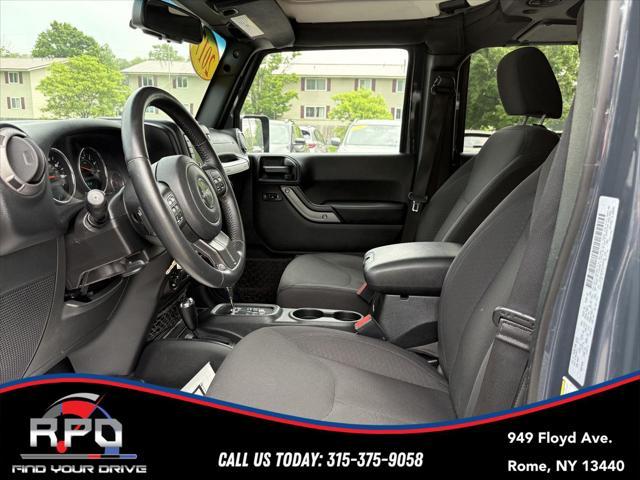 used 2017 Jeep Wrangler Unlimited car, priced at $22,101